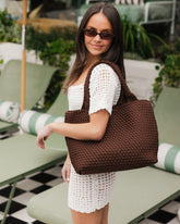 Cruiser Chocolate Neoprene Tote Bag